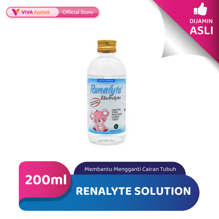 

Renalyte untuk Pengganti Cairan Tubuh (200 ml)
