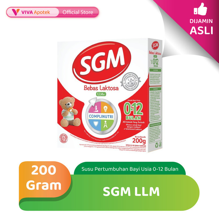 Sgm LLM Susu Formula Usia 0-12 Bulan - 200Gr