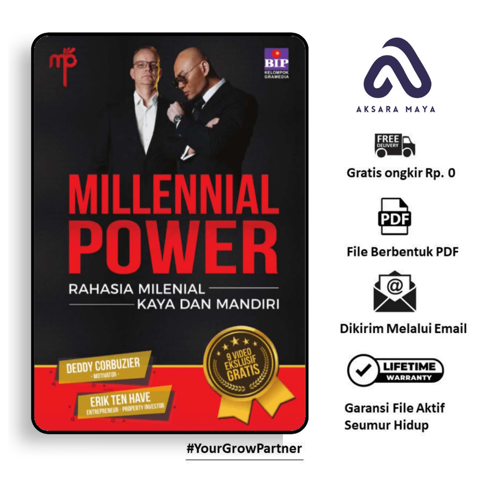 

1000. [-] MILLENNIAL POWER (Deddy Corbuzier, Erik Ten Have)