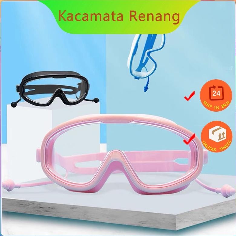 Murah Kacamata Renang Anak / Kacamata Renang Hd / Kacamata Renang Snorkeling / Kacamata Renang Big F