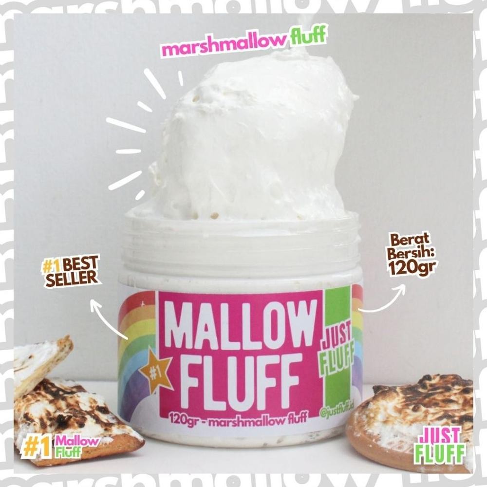 

Selai Marshmallow Fluff Original 120gr JustFluff