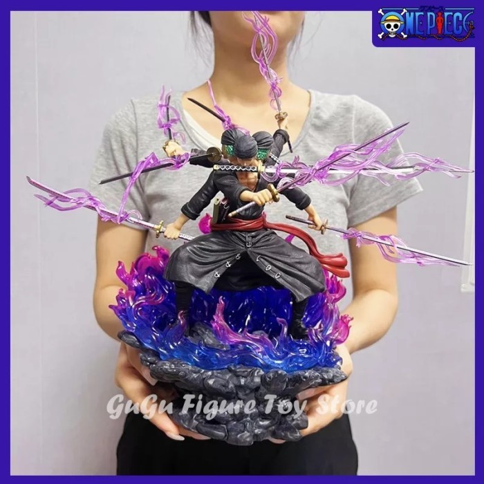 Action Figure One Piece Roronoa Zoro Ashura Bakkei