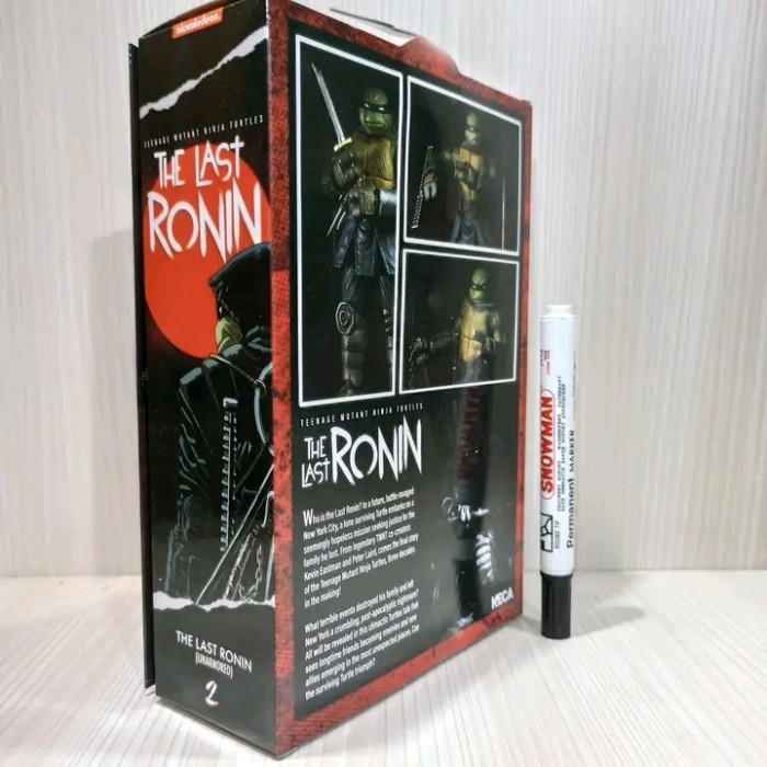 Mainan Action FigureThe Last Ronin Unarmored TmntNeca Tmnt X Univers