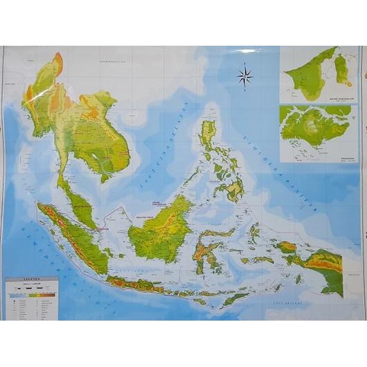 

Peta Asean Ukuran Jumbo (Bingkai)