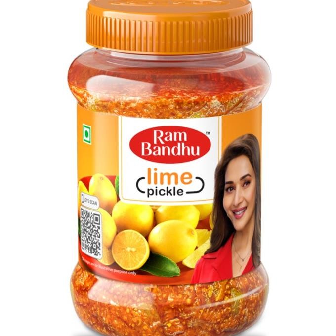 

+++++] LIME PICKLE RAM BANDHU 200G / Acar Jeruk Nipis