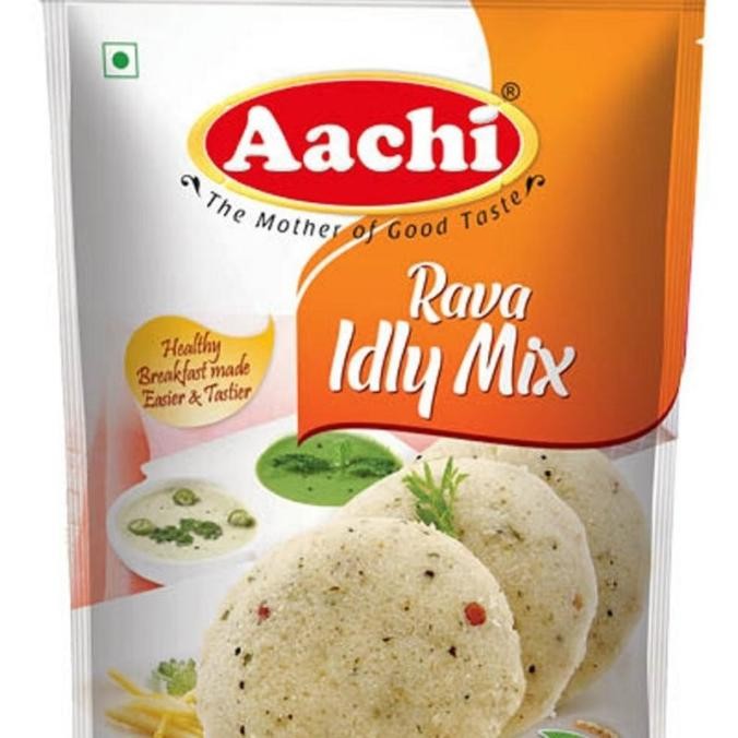 

siap kirim] RAVA IDLY MIX AACHI 500G / Tepung Idly