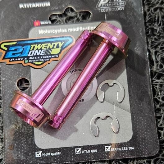 Tojosan As Step Footstep Belakang Titanium Universal