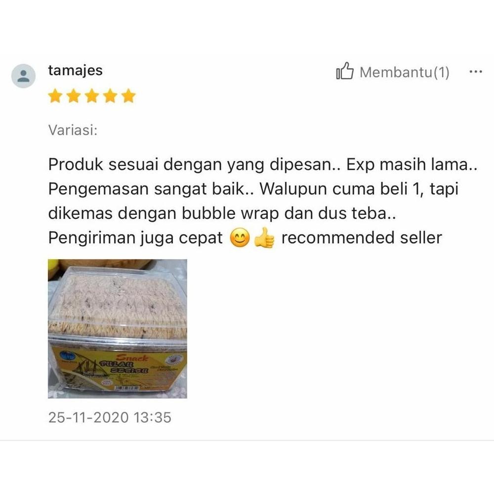 

Um57 Makanan Ringan Juhi Snack Juhi Pulau Seribu Toples Sedang cemilan cumi kering Termurah