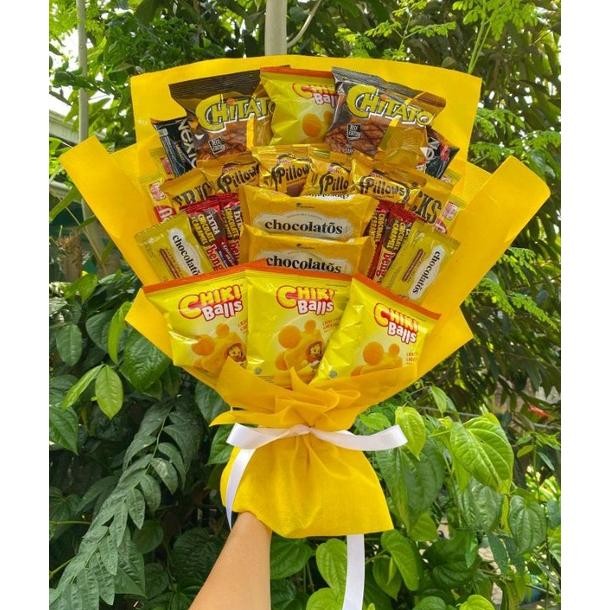 

iQ45 (B) Buket Big Premium Snack SERBA KUNING UNIK/paket/bingkisan Snack Ulang Tahun/Ultah/ Wisuda/Kado/Hadiah Pacar/sahabat/Sidang skripsi/seminar/santunan anak yatim Premium