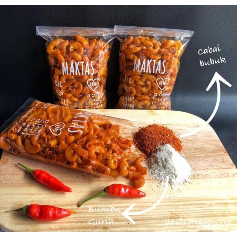 

COD PAKET USAHA/RESELLER MAKTAS MAKARONI GROSIR MIN.10PCS Murah