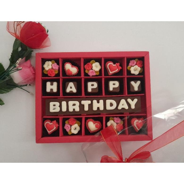 

h-4 birthday gift chocolate | kado ulang tahun cokelat karakter Hemat