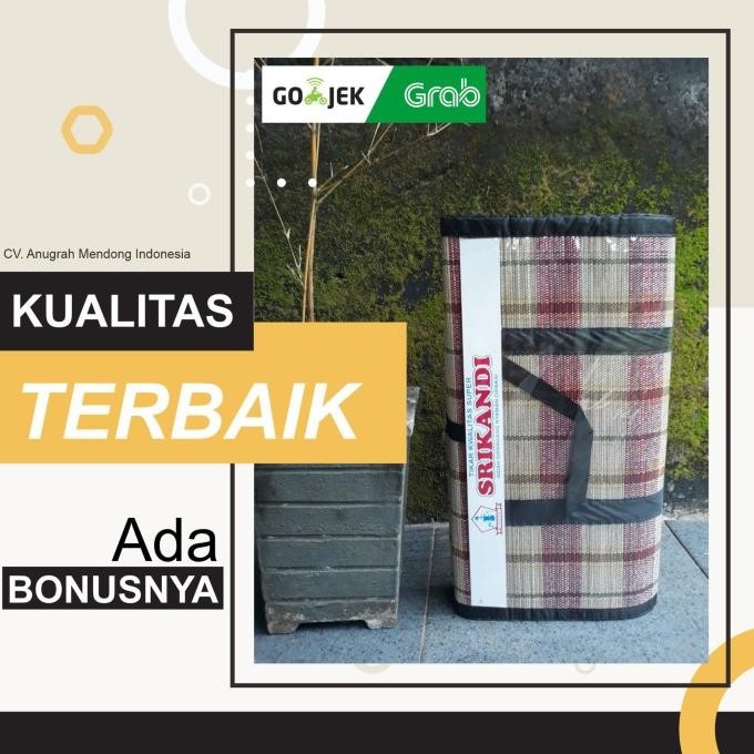 Tikar Lipat Piknik Ramayana - Tikar Lipat Mendong ukuran Jumbo 2x3 m