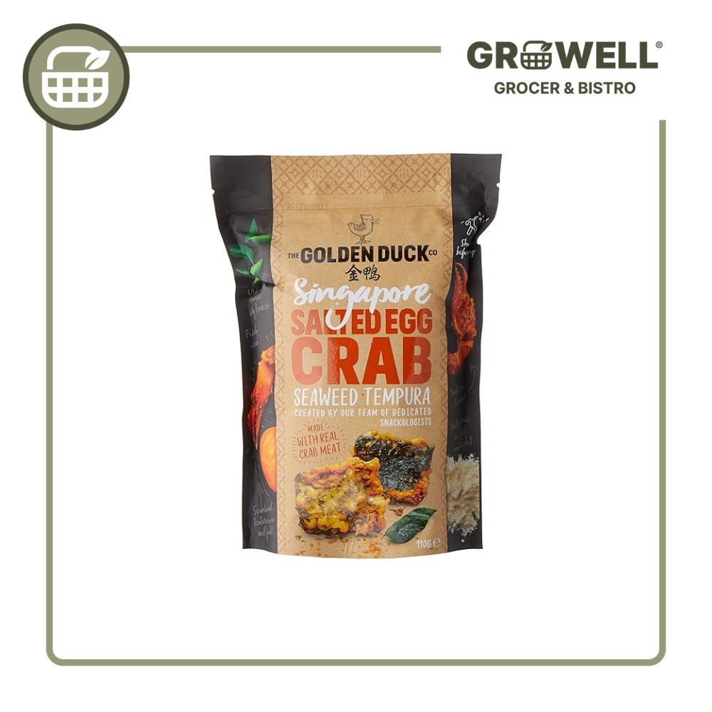 

THE GOLDEN DUCK SALTED EGG YOLK CRAB SEAWEED TEMPURA 90GR