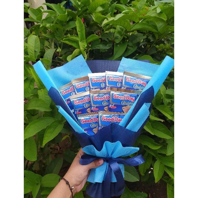 

ede-78 Buket Snack BIRU/paket/bingkisan Snack Ulang Tahun/Ultah/ Wisuda/Kado/Hadiah Original