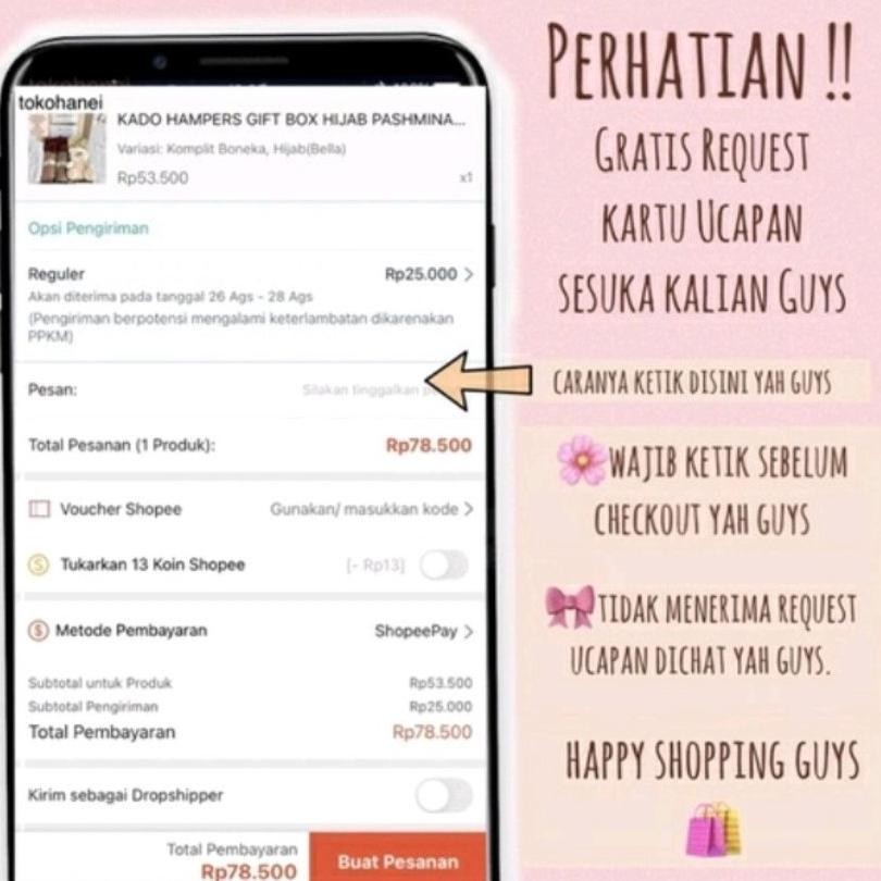 

Im31 [Parfum] Kado Hampers Gift Box Hadiah Ulang Tahun Perempuan Wanita Cewek Wisuda Graduation Original