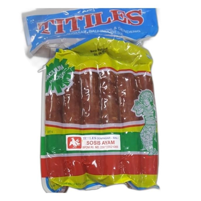 

Sosis Ayam/ Lapchiong Ayam Titiles Bali 500gr GGS
