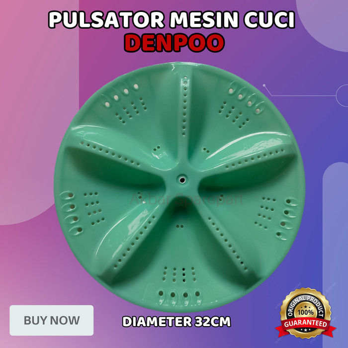 Pulsator Mesin Cuci Denpoo 204C Diameter 32Cm Gigi 11 Siap Kirim
