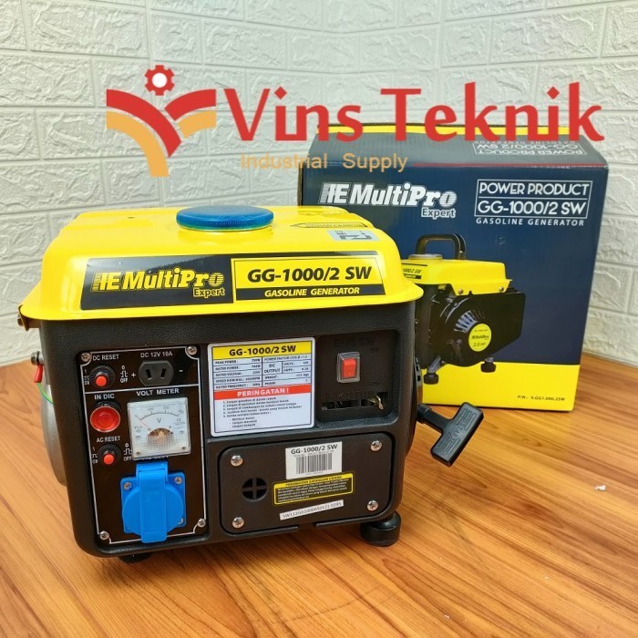 Ready Multipro GG1000/2SW Gasoline Generator 750 watt Genset GG1000