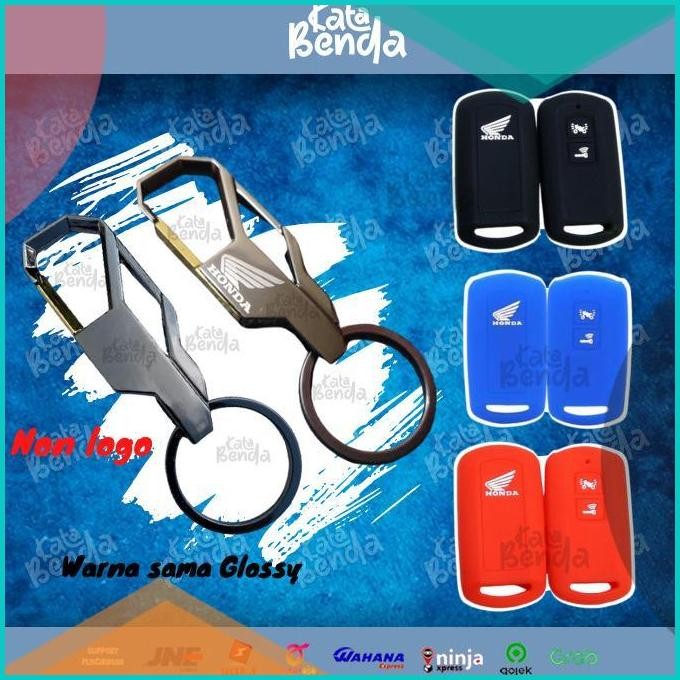 Gantungan Kunci Cover Remote Keyless Honda Vario 150 Scoopy 2020 Prest