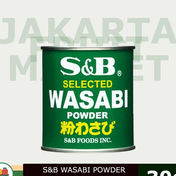 

S&B Wasabi Powder Japan Bahan Bumbu Masakan Jepang