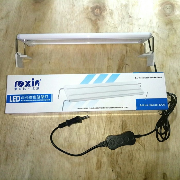 Roxin Led Gx A300 - 8Watt / Lampu Led Aquarium Aquascape 30-40Cm