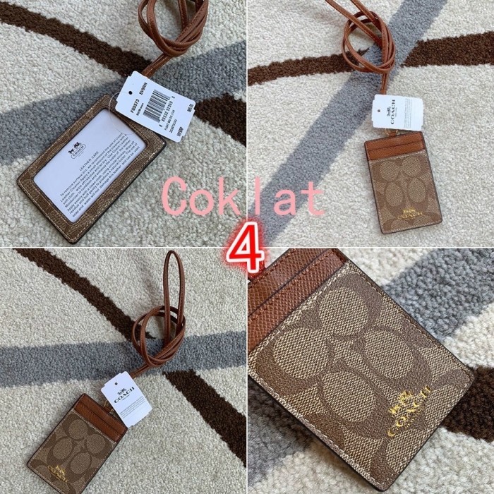 

Terbaru!!! Coach Lanyard Original ID Card Holder Coach Import