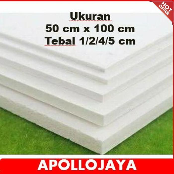 

Best Seller Styrofoam Sterofoam Gabus 50 Cm X 100 Cm Harga Hemat