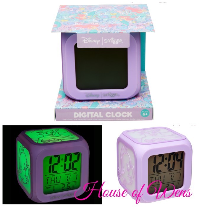 Smiggle Disney Digital Clock Original - Jam