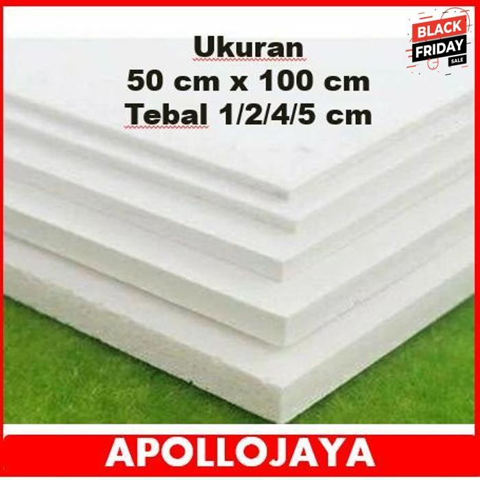 

Terlaris Styrofoam Sterofoam Gabus 50 Cm X 100 Cm Bahan Bermutu