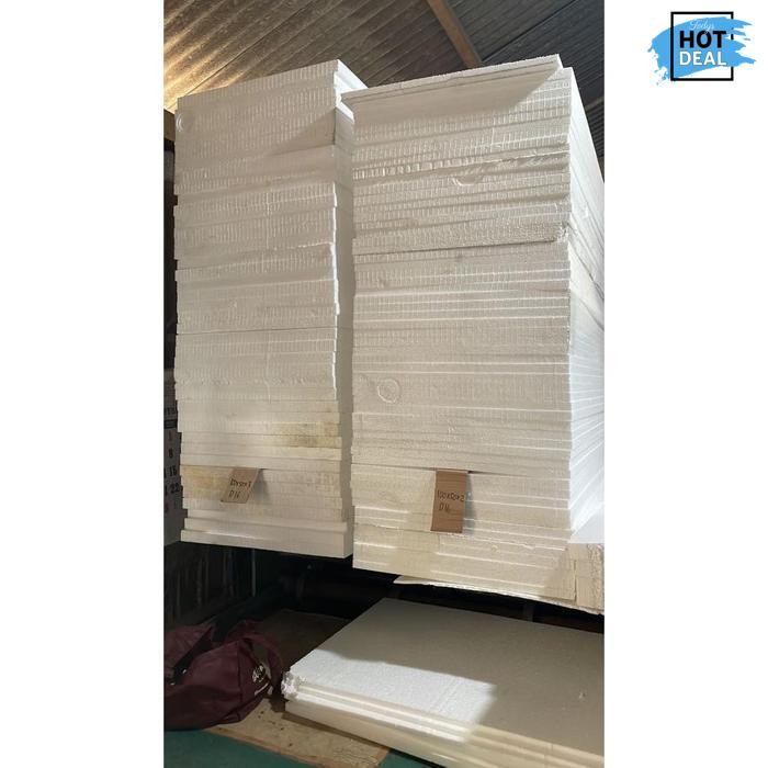 

Promo Hemat Styrofoam Lembaran 100 X 50 X 2Cm Lembaran Packing Lembaran Dekorasi Papan Styrofoam / Ekspedisi Limited