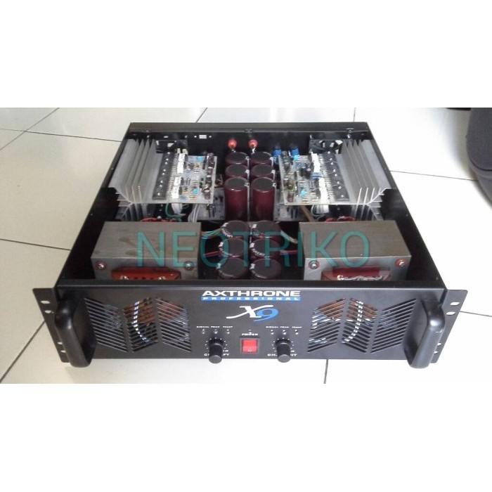 Terlaris Power Amplifier Rakitan 3 Ch: 1000 + 500 + 500 Watt. Ampli Powerfull