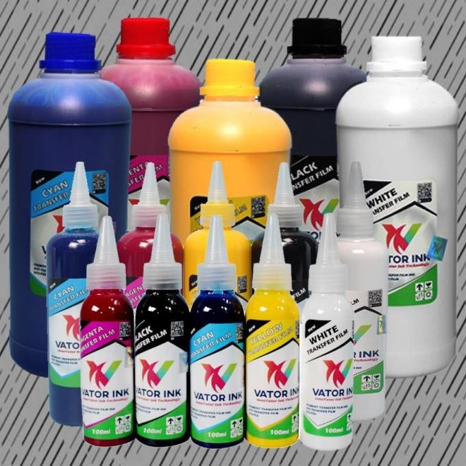 

NEW Tinta DTF Vator / Tinta Vator DTF INK / CMYK / WHITE