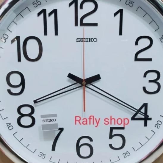 Jam Dinding Seiko Putih Besar 50Cm
