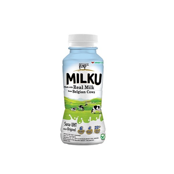 

MILKU UHT ORIGINAL 200 ML