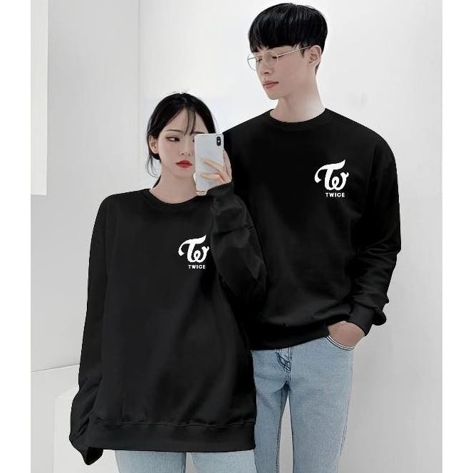 Kaos Couple Lengan Panjang Twice / Baju Lengan Panjang Pasangan / Kaos Atasan Pria Wanita Kapel / Ka