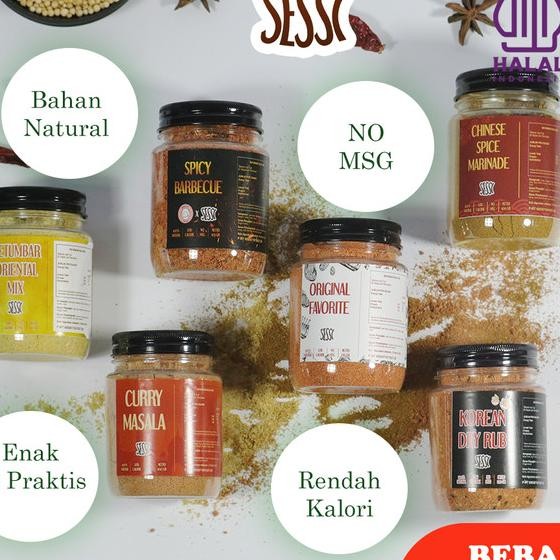 

Bumbu Marinasi Sessi Paket 5Pcs (Bebas Pilih Rasa)