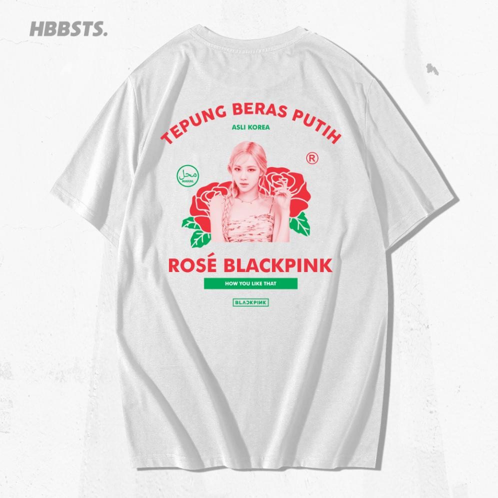 Promo Hobbies Tees Tshirt Rose Brand Blackpink