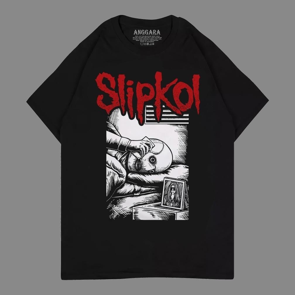 Promo Kaos Slipknot Parody Slipkol Kaos Metal Parody Kaos Band