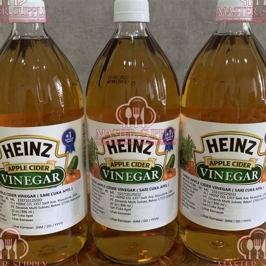 

Heinz Cider Vinegar 896 Ml / Cuka Apel / Ukuran 32 Oz