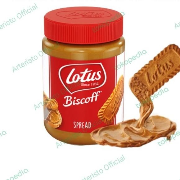 

Lotus Biscoff Spread Smooth 400Gr / Selai Biskuit Lotus Biscoff 400Gr