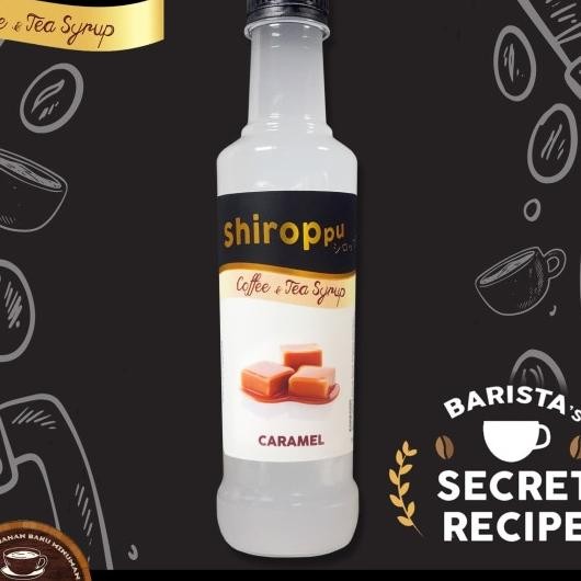 

Caramel Syrup Coffee & Tea Shiroppu 350Ml| Sirup Tanpa Warna & Pemanis