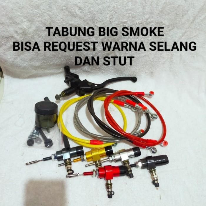 MASTER REM KIRI PLUS HIDROLIK STUT KOPLING SUPRA GTR 150 SATRIA FU Import