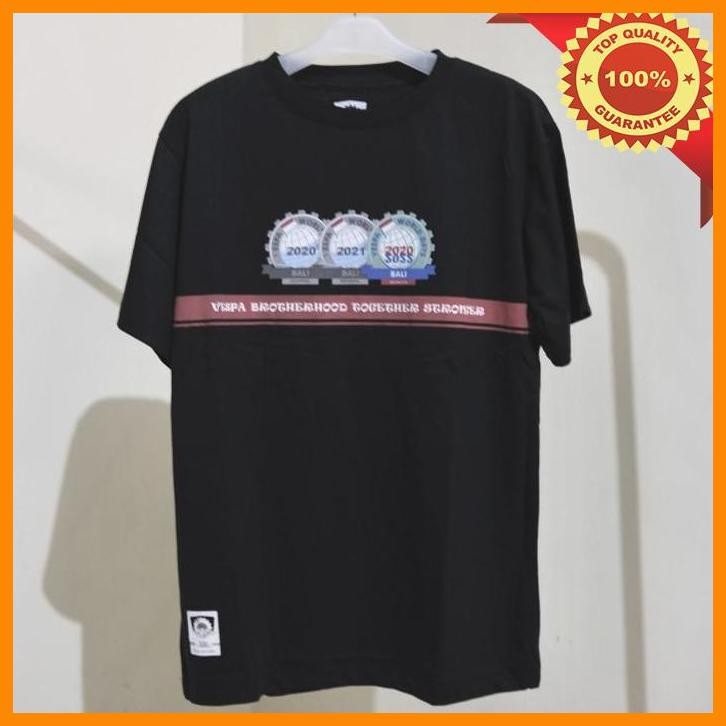 

(SKUT) KAOS T-SHIRT HITAM BARONG MERAH OFFICIAL MERCHANDISE VESPA WORLD DAYS