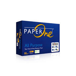 

Gramedia Cirebon - *HOT ITEM* PAPER ONE KERTAS HVS FC 80 GR A3 1 Rim (500 lembar) Kertas HVS A3 Kertas Fotocopy