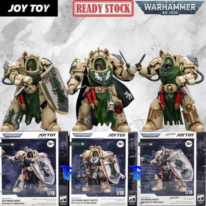 JOYTOY Warhammer 40K Dark Angels Deathwing Knight With Flail Of The Unforgiven JT9190 - Mace Of