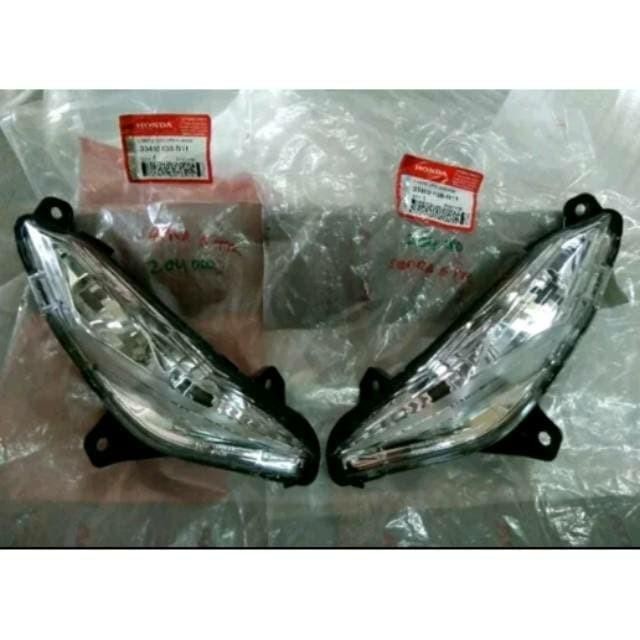 Lampu sen supra Gtr 150 sen assy sen depan ori ahm Import