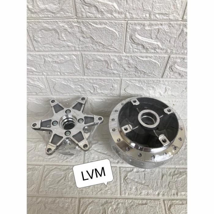 Tromol GTR Tromol Set Honda Supra GTR 150 & Sonic 150 Crome Import