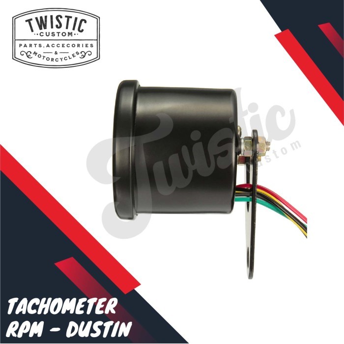 Speedometer Tachometer Rpm Meter Analog Dustin Motor Custom Universal Vzr