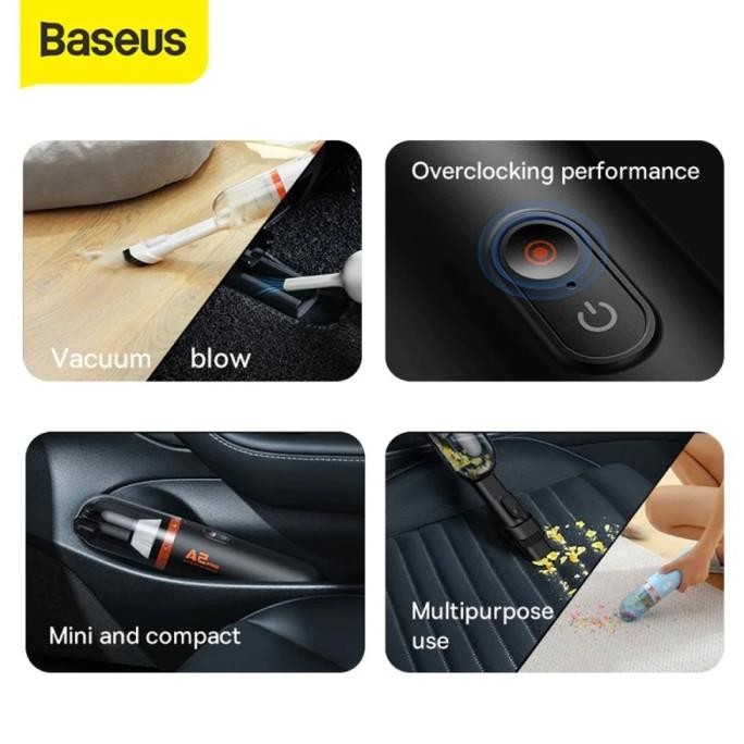 Baseus A2 Pro Car Vacuum Cleaner Vacum Vakum Penyedot Debu (6000pa) GM