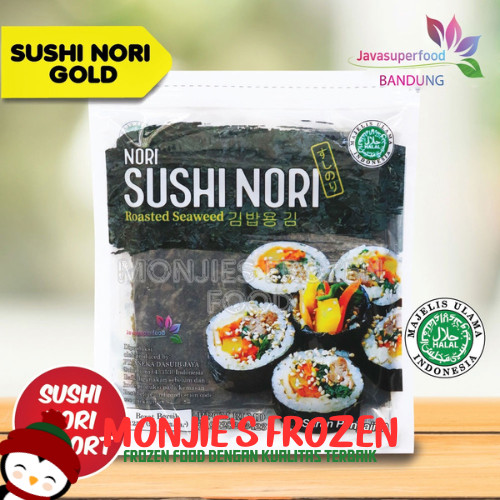 

Sushi Nori Seaweed Rumput Laut Panggang / Sushi Nori Sakao HALAL 5/10/20/50 Sheets/lembar